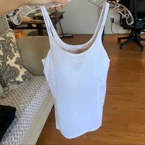 Athleta built in bra athletic tank top
